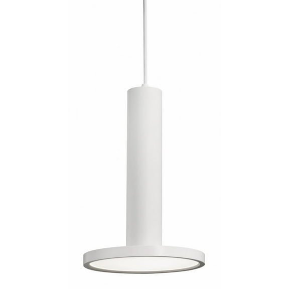 AFX Luna LED Pendant with White Acrylic 15 White Medium 8 inch 7 to 12 Inches