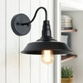 thumbnail image 1 of LNC 1-Light Black Bathroom Wall Sconce, Farmhouse/Industrial LED Vanity Light, 1 of 11