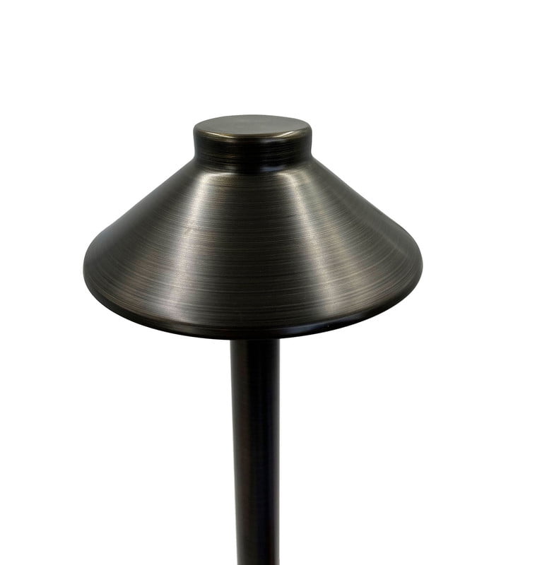 LNC 23.2"H LED Path Light, Antique Brass Finish, Outdoor Lighting for Walkways, Garden and Yard