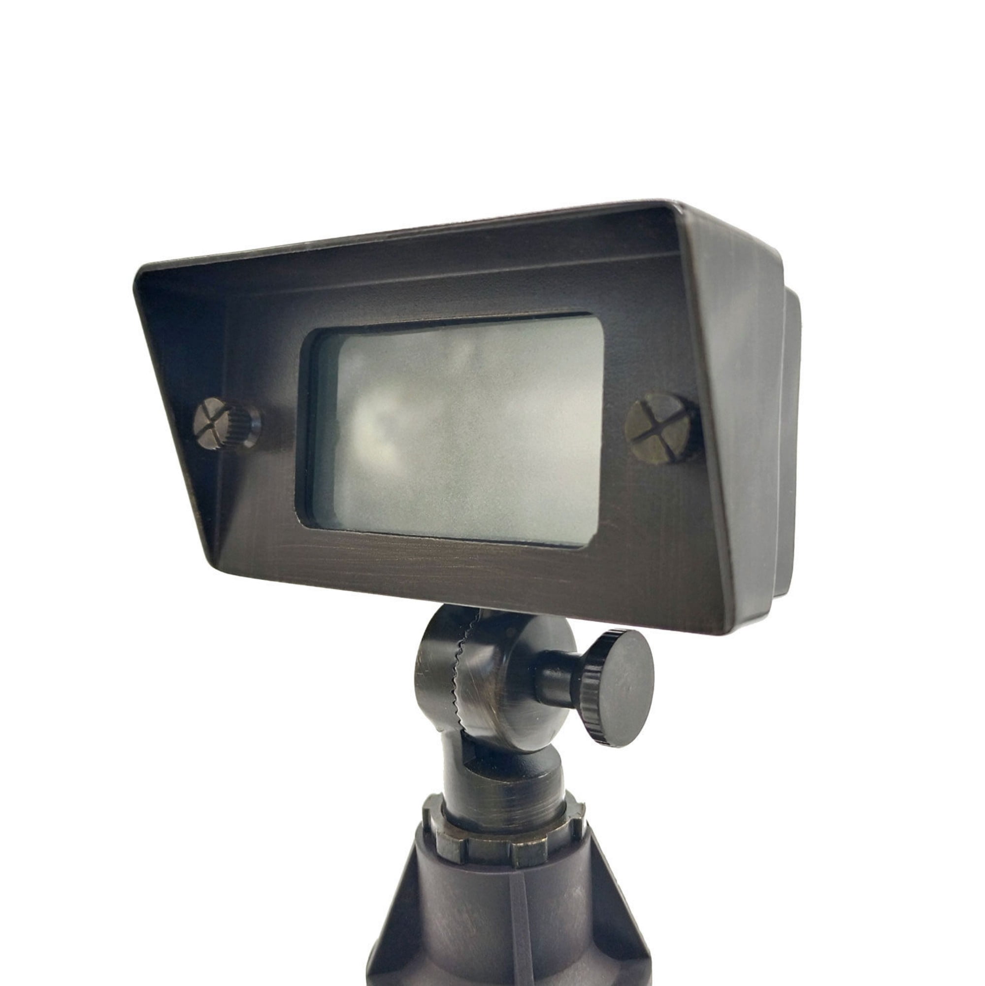 LNC 3.5W LED Flood Light, Bronze Finish, Waterproof for Driveway and Outdoor Security