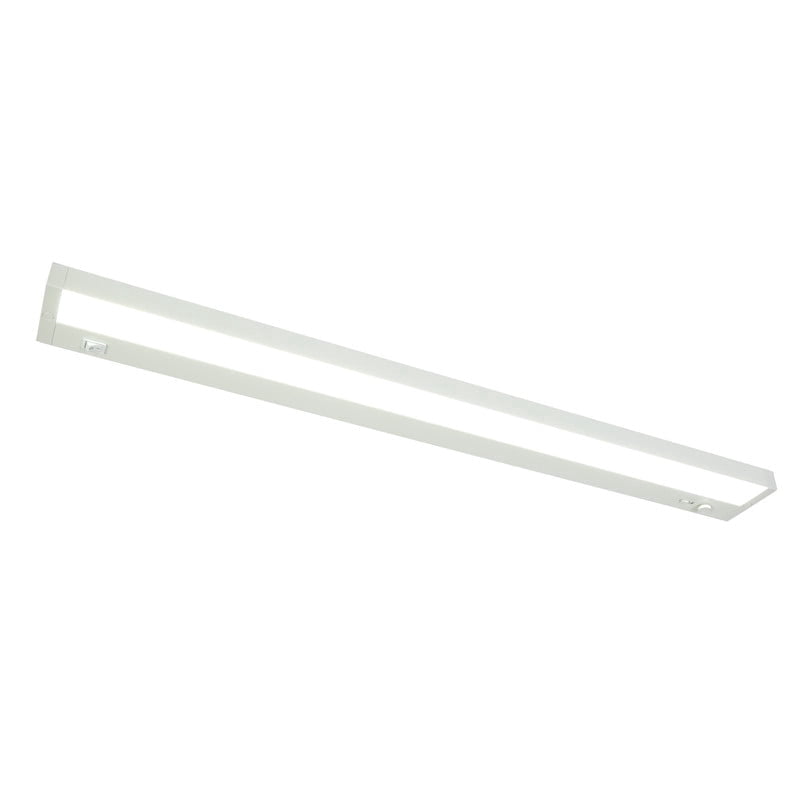LNC 32 in. 16W Dimmable LED Under Cabinet Light, Slim White Kitchen Counter Lighting with Selectable Color Temperature for Closet and Workspace
