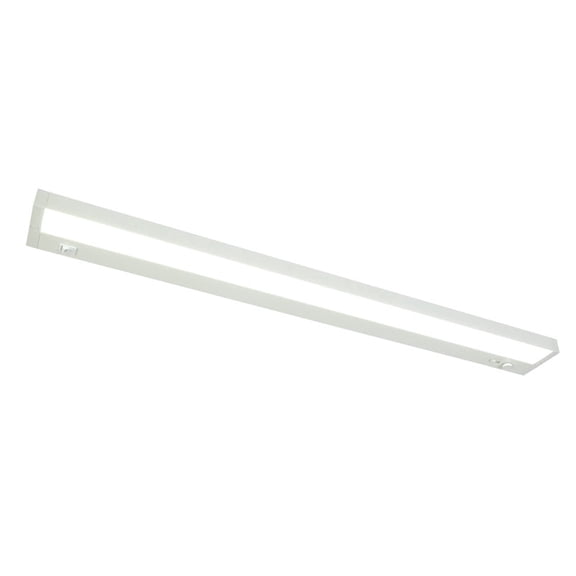 LNC 32 in. 16W Dimmable LED Under Cabinet Light, Slim White Kitchen Counter Lighting with Selectable Color Temperature for Closet and Workspace