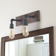thumbnail image 1 of LNC Bathroom Vanity Lights, Farmhouse Rustic Wall Sconces 2 Heads, 1 of 12