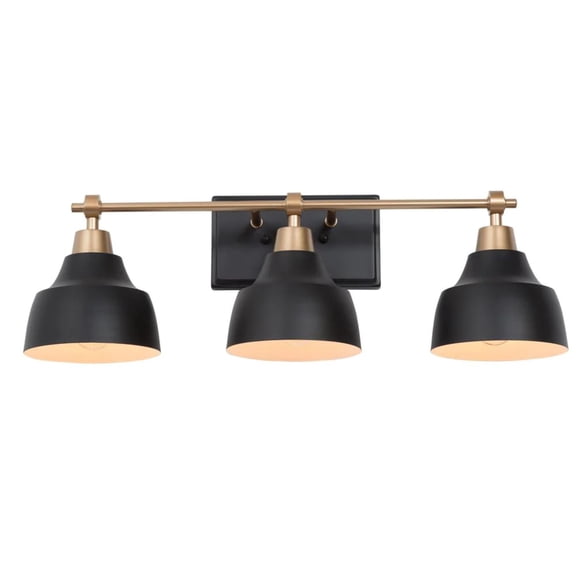 LNC Modern Black Bathroom Vanity Light