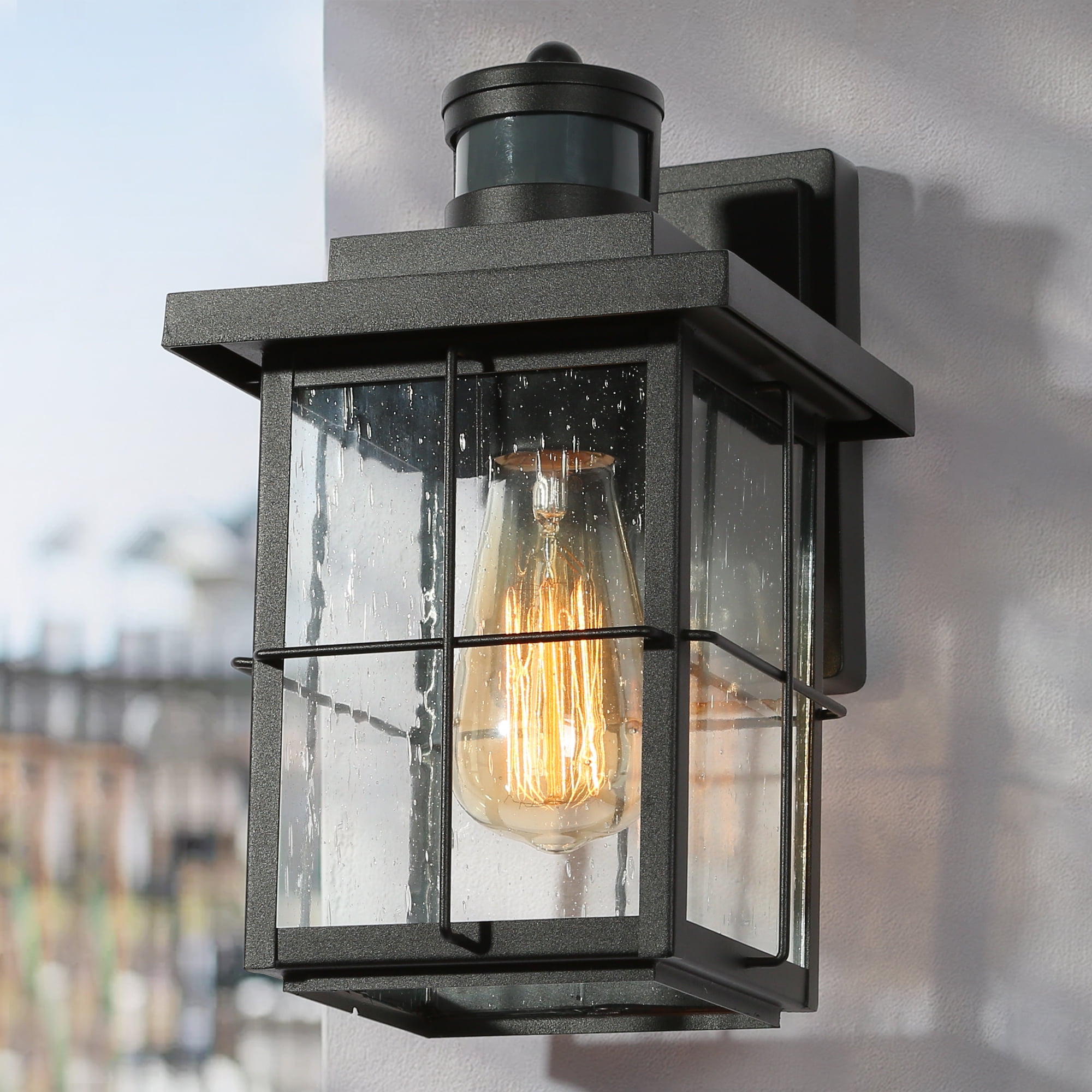 Modern Black Outdoor Wall Light with Dusk to Dawn Kuwait Ubuy