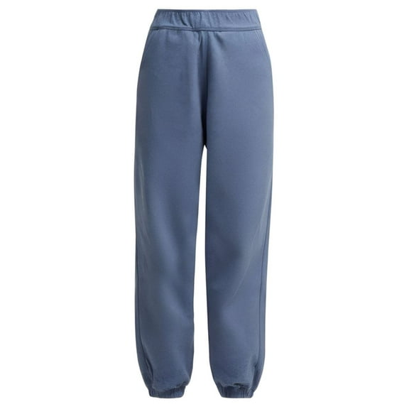 LNDR Women's Dupla Soft Cotton Trackpants, Blue, Small