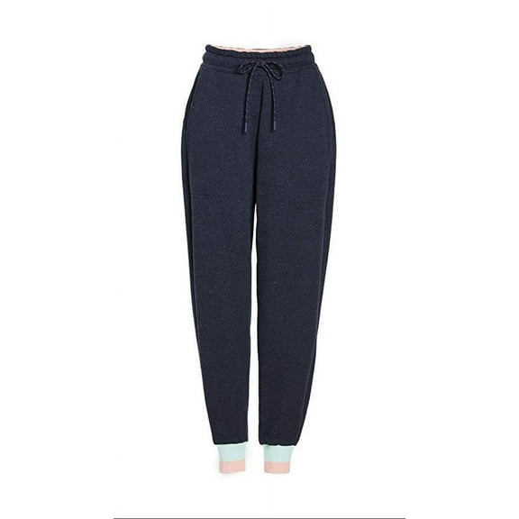 LNDR Women's Marl Stretchy Trouble Trackpant, Blue, X-Small