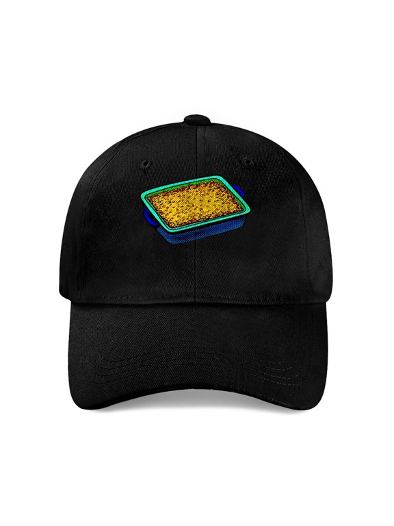 Apple Crisp Casserole Baseball Cap, Cotton Twill Dad Hat