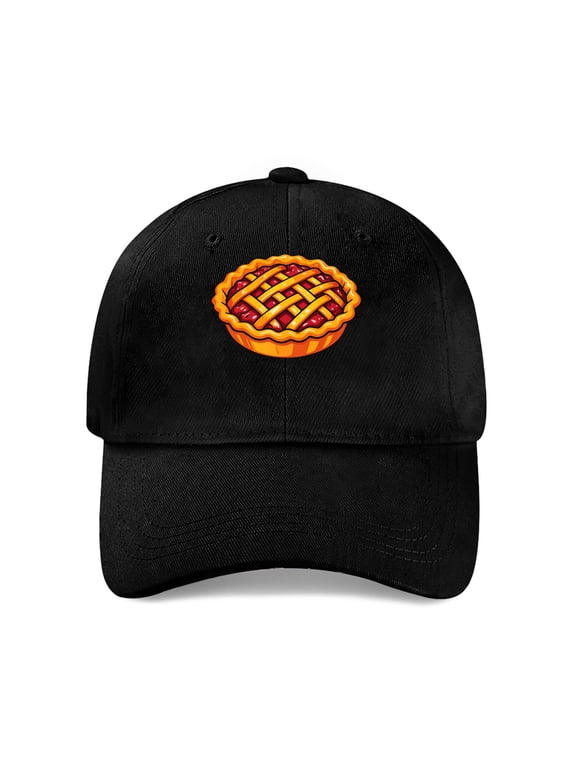 Apple Pie Lattice Baseball Cap, Cotton Twill Dad Hat