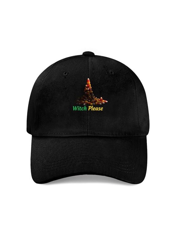 Candy Corn Christmas Tree Baseball Cap, Cotton Twill Dad Hat