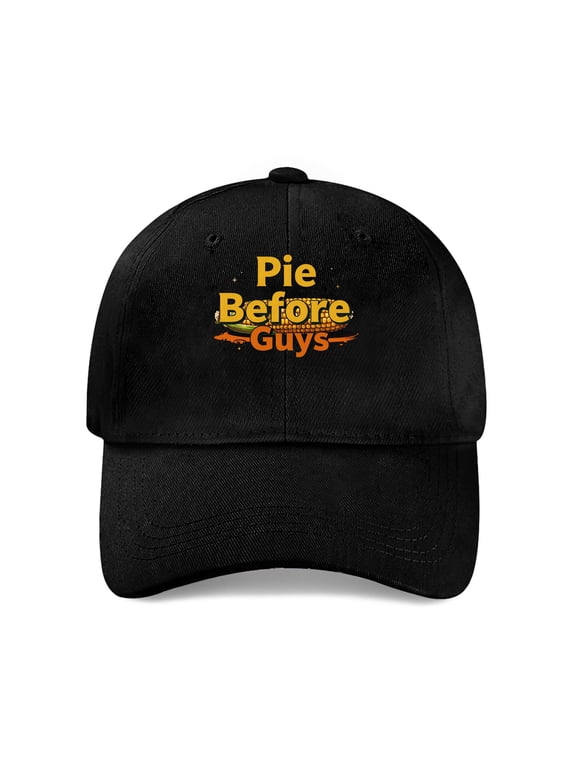 Corn on the Cob Baseball Cap, Cotton Twill Adjustable Dad Hat