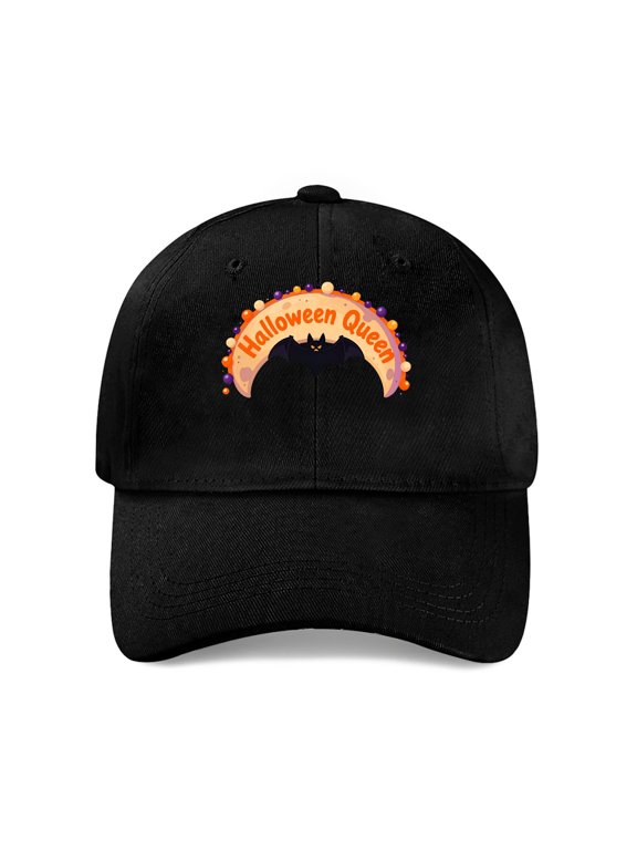 Halloween Queen Baseball Cap, Cotton Twill Adjustable Dad Hat