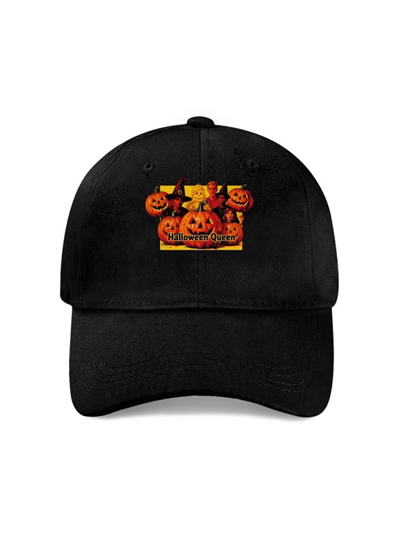 Halloween Queen Baseball Cap, Cotton Twill Adjustable Dad Hat