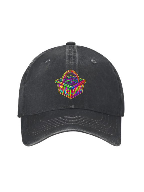 Harvest Basket DJ Booth Baseball Cap, Washed Cotton Dad Hat