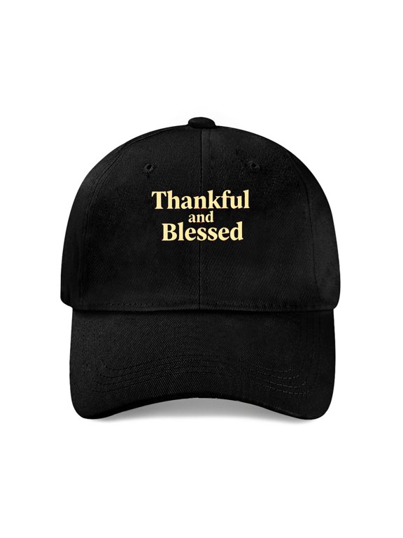 Thankful and Blessed Baseball Cap, Cotton Twill Dad Hat