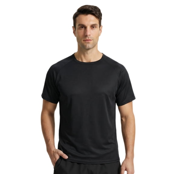 LNFINTDO Men's Workout Ahletic Shirts Quick Dry for Muscle Gym Exercise Sports Running Cycling Basketball