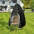 LNGKAI HighQuality Stylish and Durable Zippered Patio Egg Chair Covers