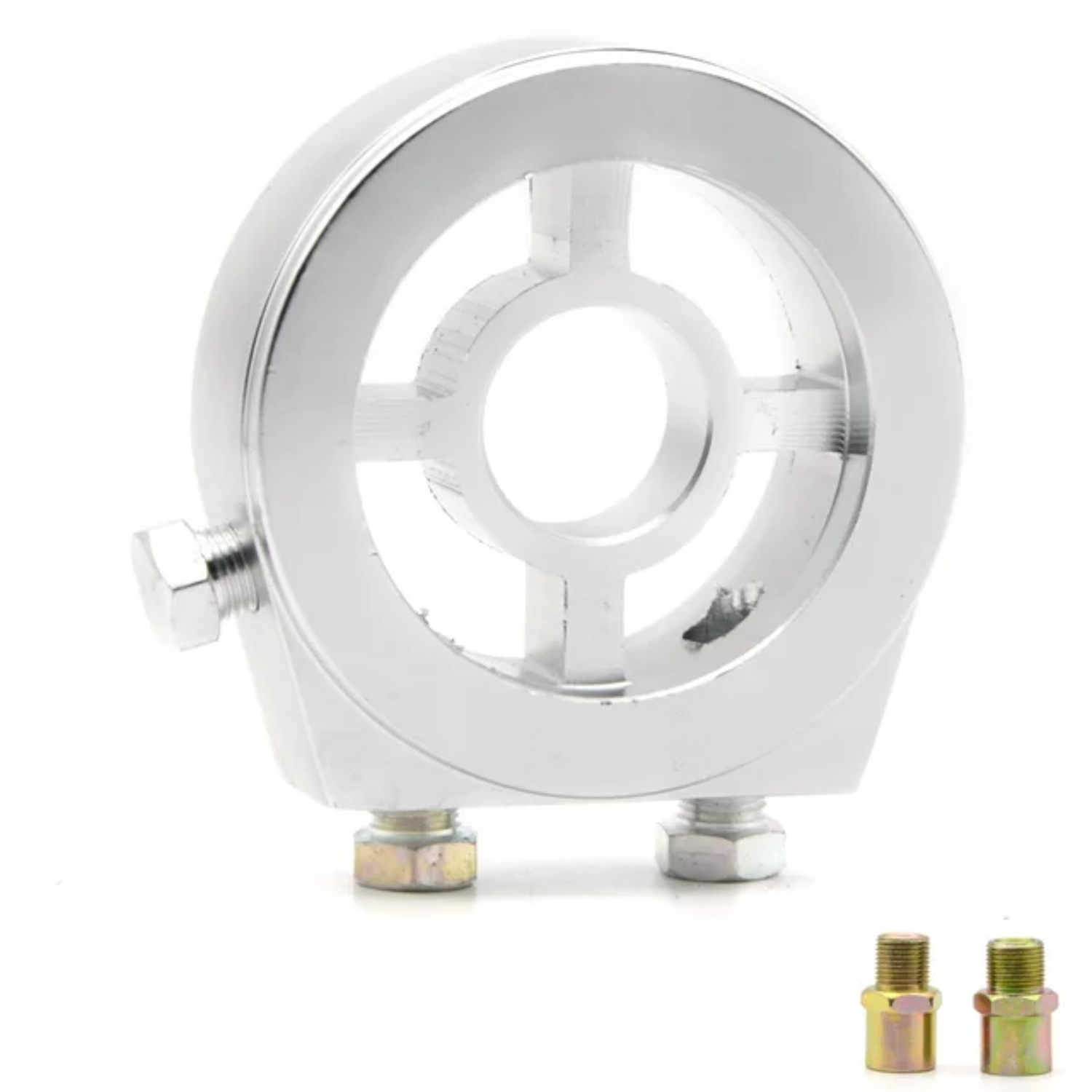 LNGKAI M20X1.5 3/416 1/8 NPT Aluminum Racing Oil Pressure Gauge Oil