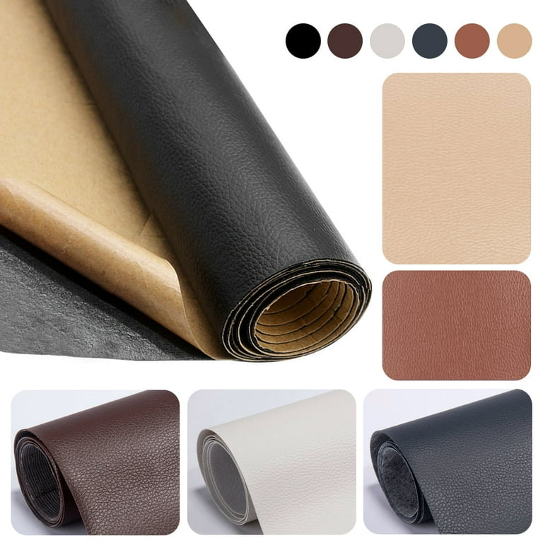 Black Leather Repair Patch,Leather Repair Tape, 4 x 54 inches Leather  Repair Patch for Furniture,Vinyl Repair kit,Leather Couch Patch,for Sofas,  Furniture, car Seats, Office Chairs(Multicolor)