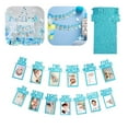 thumbnail image 1 of LNGOOR 1st Birthday Baby Photo Banner, Monthly Milestone Photograph Bunting Garland, First Birthday Celebration Decoration for Newborn to 12 Months (Blue), 1 of 6