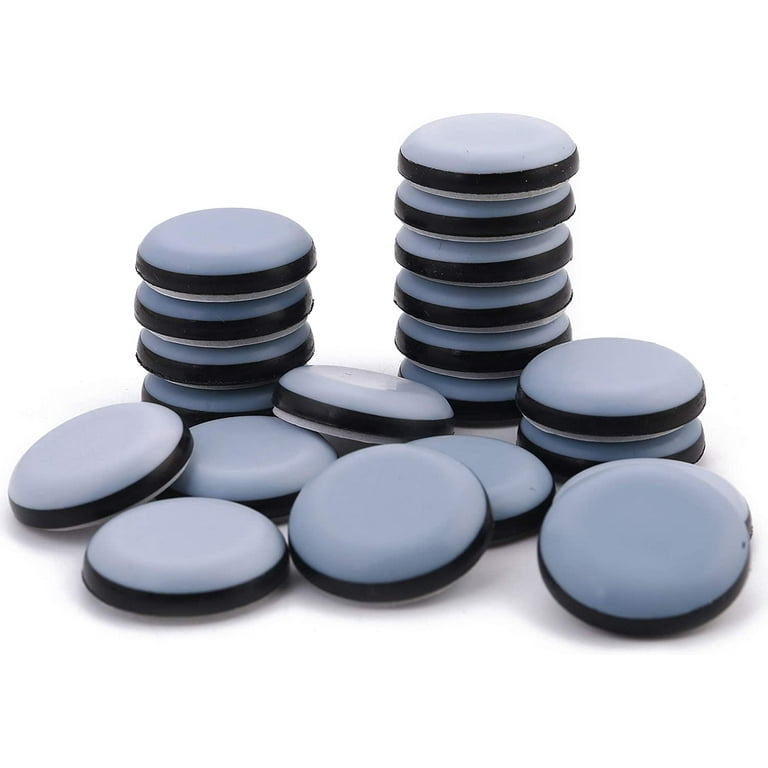 LNGOOR 20 Pack Stick Furniture Sliders 1inch Adhesive Furniture