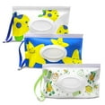 thumbnail image 1 of LNGOOR 3PCS Portable Wet Wipes Bag Reusable And Refillable Baby Wipes Dispenser, 1 of 7