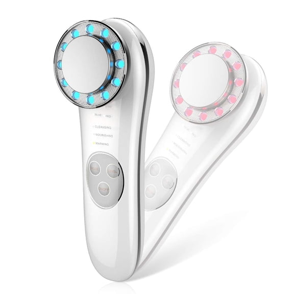 LNGOOR 7 in 1 Face Machine Facial Massager High Frequency Facial Machine Face Tightening and Lifting Machine for Skin Firming Massager