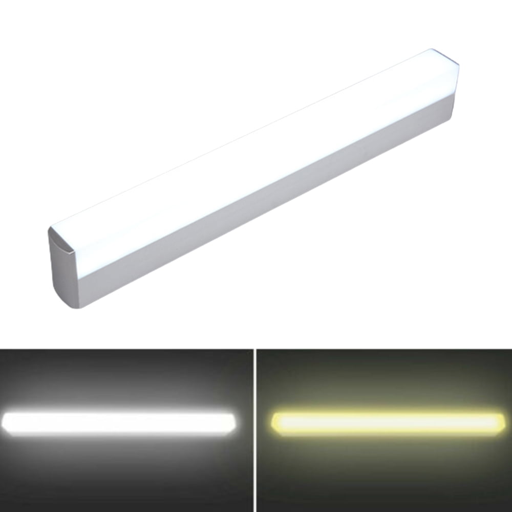LNGOOR 9.8/15.7/21.6inch Bathroom Makeup LED Light Modern Vanity Front Mirror Wall Lamp Fixture Mirror Lighting Indoor Wall Lamp-Cool light