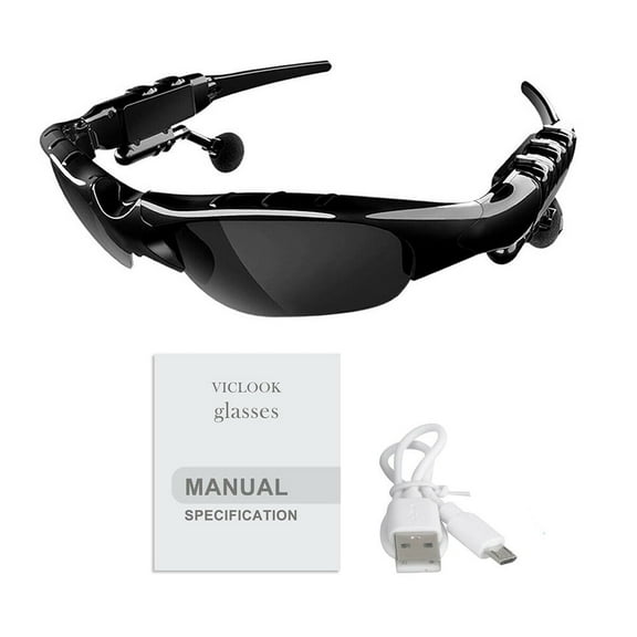 LNGOOR Bluetooth 5.0 Stereo Headset Glasses Music Smart Wireless Bluetooth Sunglasses