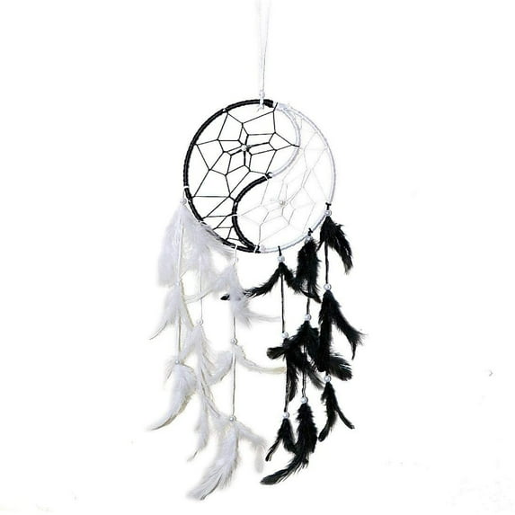 LNGOOR Dream Catcher Wall Hanging Decoration with Feathers Beads for Home Kids Bedroom Birthday Party Gift