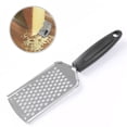 thumbnail image 1 of LNGOOR Hand Cheese Grater Stainless Steel Razor Sharp Blades, Non-Slip & Soft Grip, Hand Cheese Grater with Handle, Cheese Hand Grater & Vegetable Grater, 1 of 5