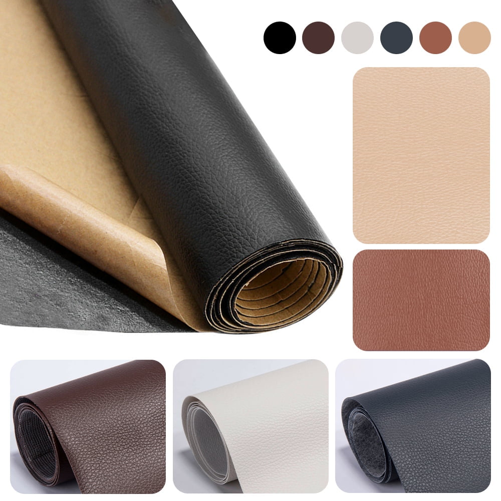 Leather Repair Patch Kit 7.8-61.8 inch Self-Adhesive Leather Repair Tape  for Sofas Couch Car Seats Handbags Jackets First Aid Patch