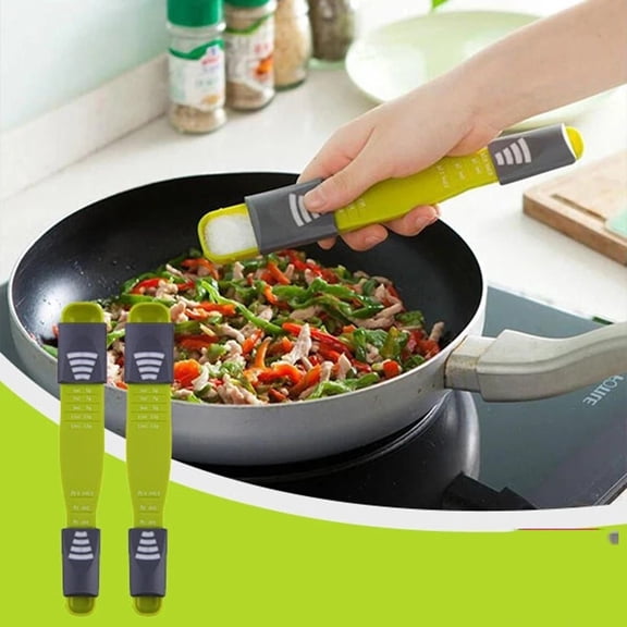 LNGOOR Measure Cup Adjustable Scale Measuring Spoon Baking Tool Kitchen Accessories