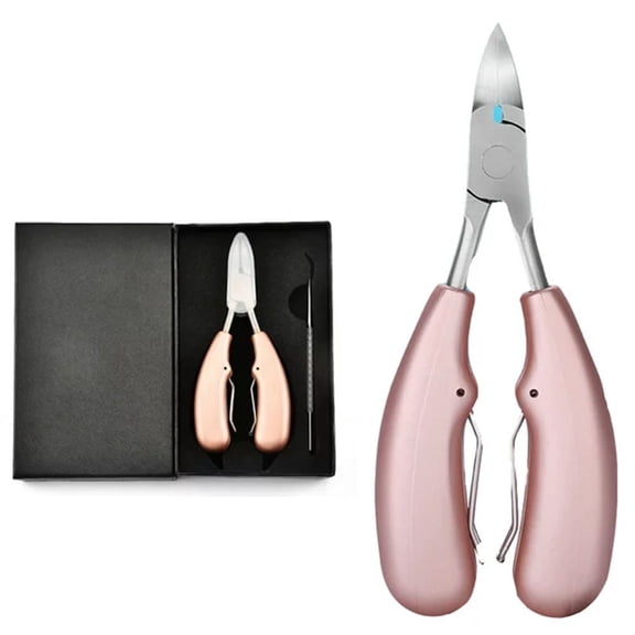 LNGOOR Nail Clippers for Thick Nails and Ingrown Toenails, Heavy Duty Toenail Clippers, One of the Large Nail Nipper, Especially Suitable for Seniors