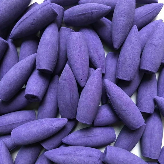 LNGOOR Natural Backflow Incense Cones Lavender Fragrance for Spa Yoga Meditation Aromatherapy 50 PCS