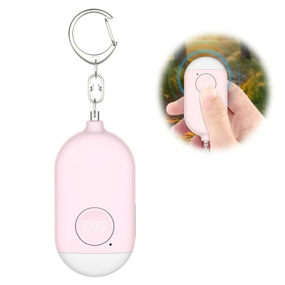 LNGOOR Personal Safety Alarm for Women - 130DB Safe Sound Personal Alarm - Personal Security Alarm Keychain with LED Lights, Emergency Safety Alarm for Women, Men, Children, Elderly
