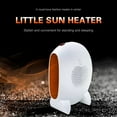 thumbnail image 1 of LNGOOR Portable Heater, Electric Heating Fan, Suitable for Home Office Desktop Floor, Indoor and Outdoor Travel, 1 of 9