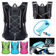 LNGOOR Sport Vest Hydration Backpack 2L Water Bladder Bag For Cycling Hiking Running,Green