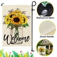 thumbnail image 1 of LNGOOR Summer Welcome Garden Flags, 1218 Inch Double Sided Design for All Seasons, Burlap Spring Fall Winter Seasonal Yard Flags for Outdoor Decoration, 1 of 7