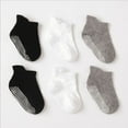 thumbnail image 1 of LNGOOR Toddlers Baby Ankle Socks with Grips 12 Pack Non Slip Girls Boys Infants Kids Anti Skid 3&6&12 Month, 1 of 8