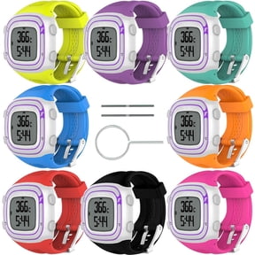 LNGOOR Watch Band For Garmin Forerunner 10 15 Strap Adjustable Replacement Wristband