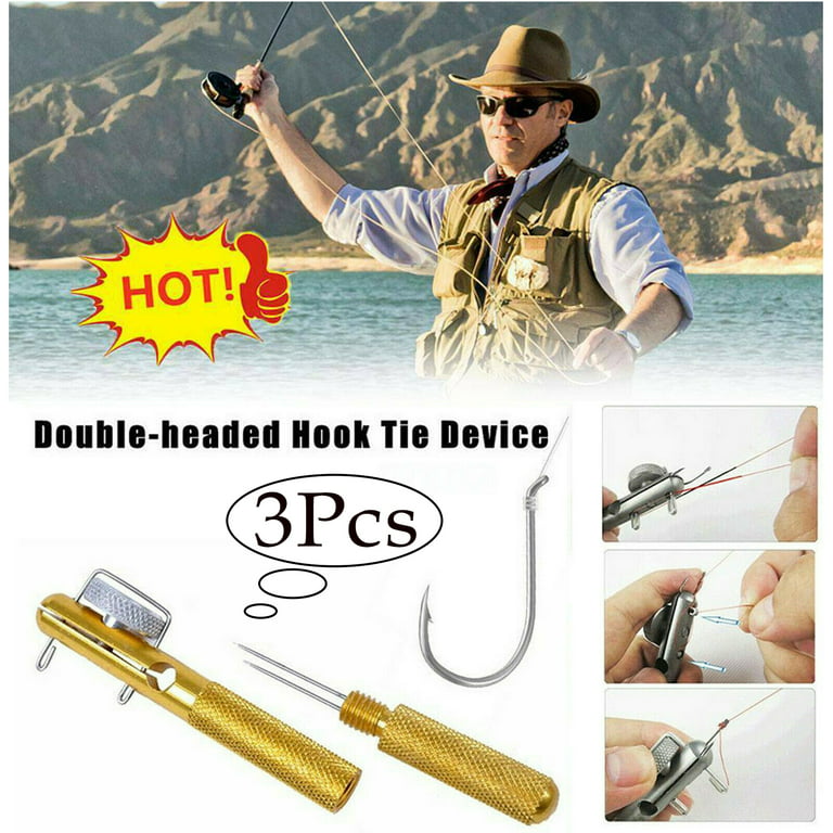 1PC Portable Fishing Hook Tier Tool For Quick And Easy Knot Tying By  Fishermen