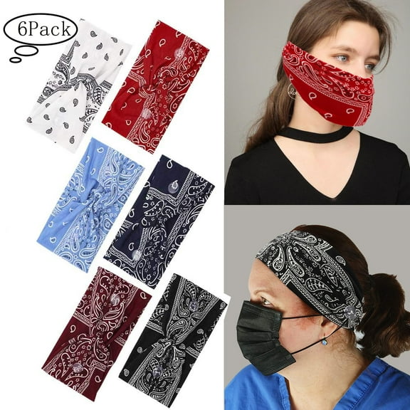 LNKOO 6 Pack Button Headband Holder for Nurses , Women/Men/Yoga/Sports, Protect you Ears with Button Headband, Suit for Everyone Wearing