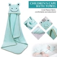 LNKOO Baby Ultra Soft Bamboo Hooded Baby Towel - Hooded Bath Towels ...