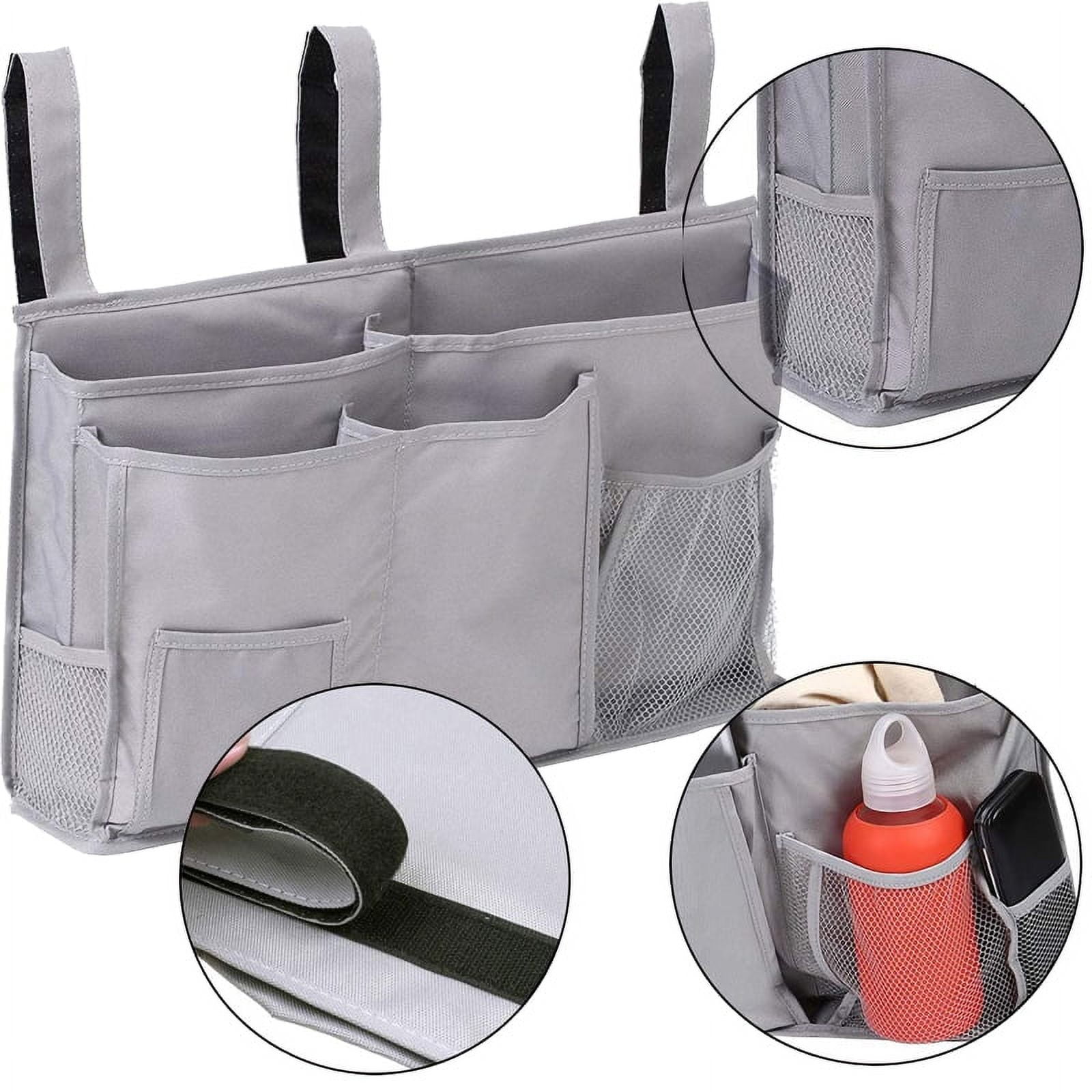 LNKOO Bedside Storage Caddy, Bunk Bed Organizer Bed Storage Pocket