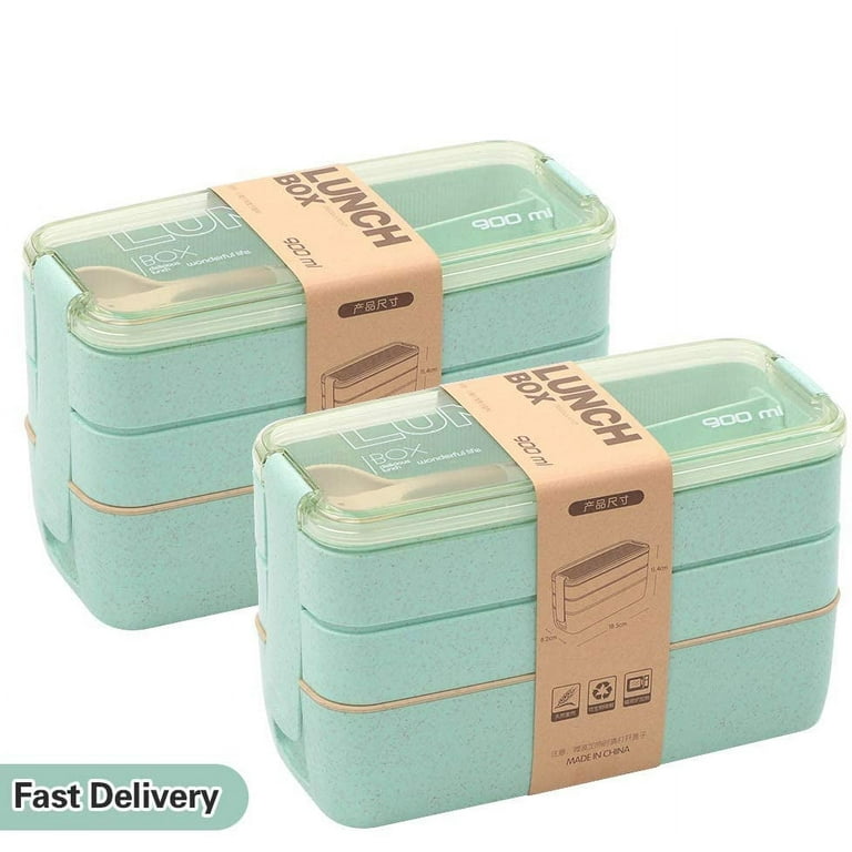 BPA-Free and Food Safe Bento Boxes Adults Lunch Box Kids Leak Proof Wheat  Straw Lunch Box - China Food Container and Plastic Box price