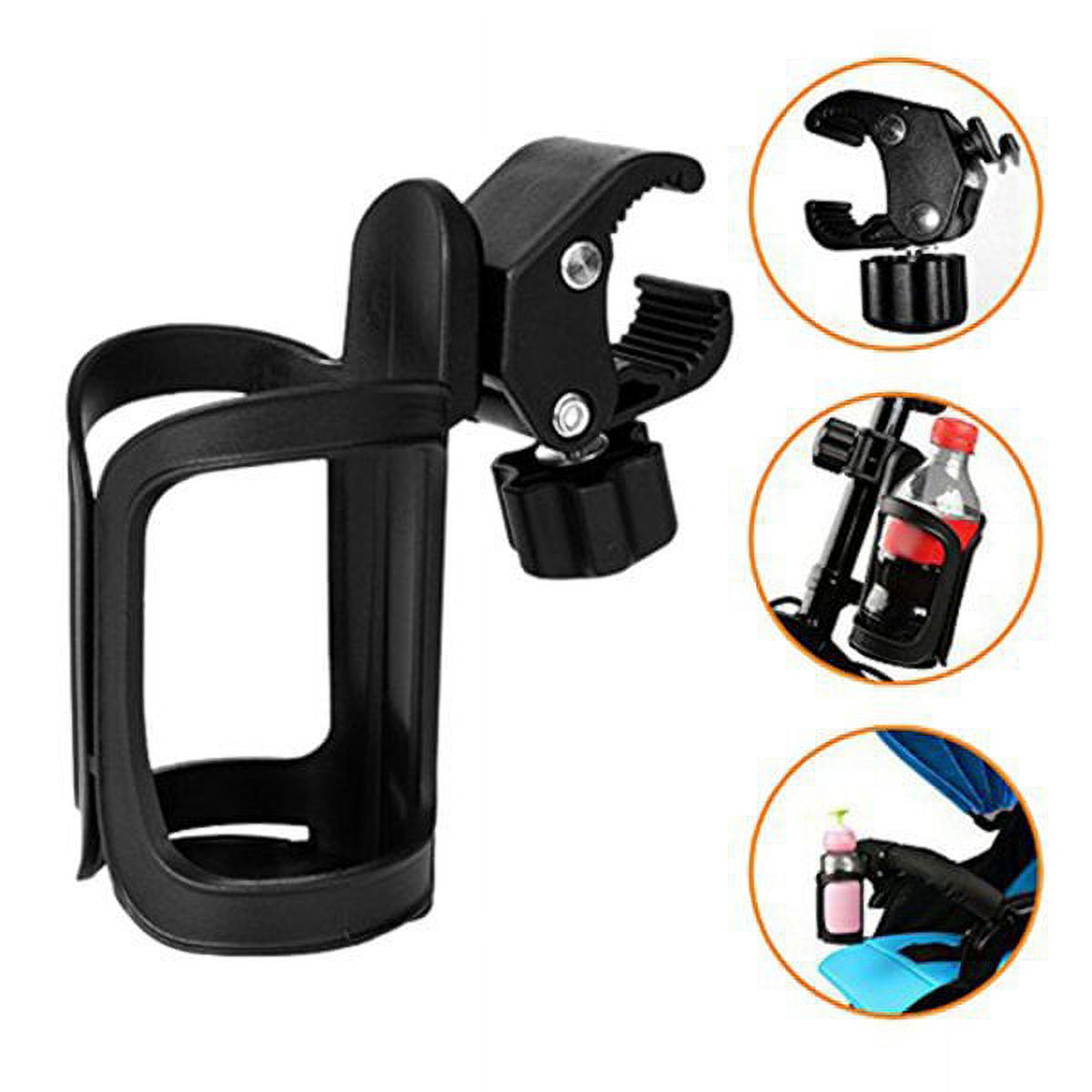LNKOO Bike & Motorcycle Water Bottle Holder No Screws Adjustable Bicycle Handlebar Mount Cup Cage Compatible with 60-80mm Water Cup Bicycle Water Toughness Road Cycling Bottle Holder - image 1 of 8