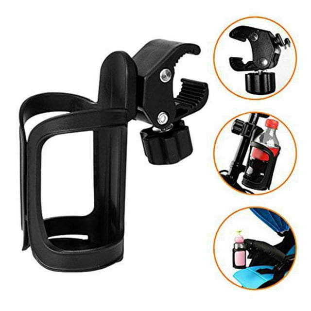 LNKOO Bike & Motorcycle Water Bottle Holder No Screws Adjustable Bicycle Handlebar Mount Cup Cage Compatible with 60-80mm Water Cup Bicycle Water Toughness Road Cycling Bottle Holder