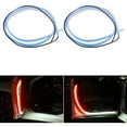 thumbnail image 1 of LNKOO Car Interior Strip Lights Car Door Flash Warning Light Dual Color Auto Door Open Warnin Lamp Strobe Warning Streamer Light Bar Anti-Collision Flash Warning Strip Light Red and White 2Pcs, 1 of 7