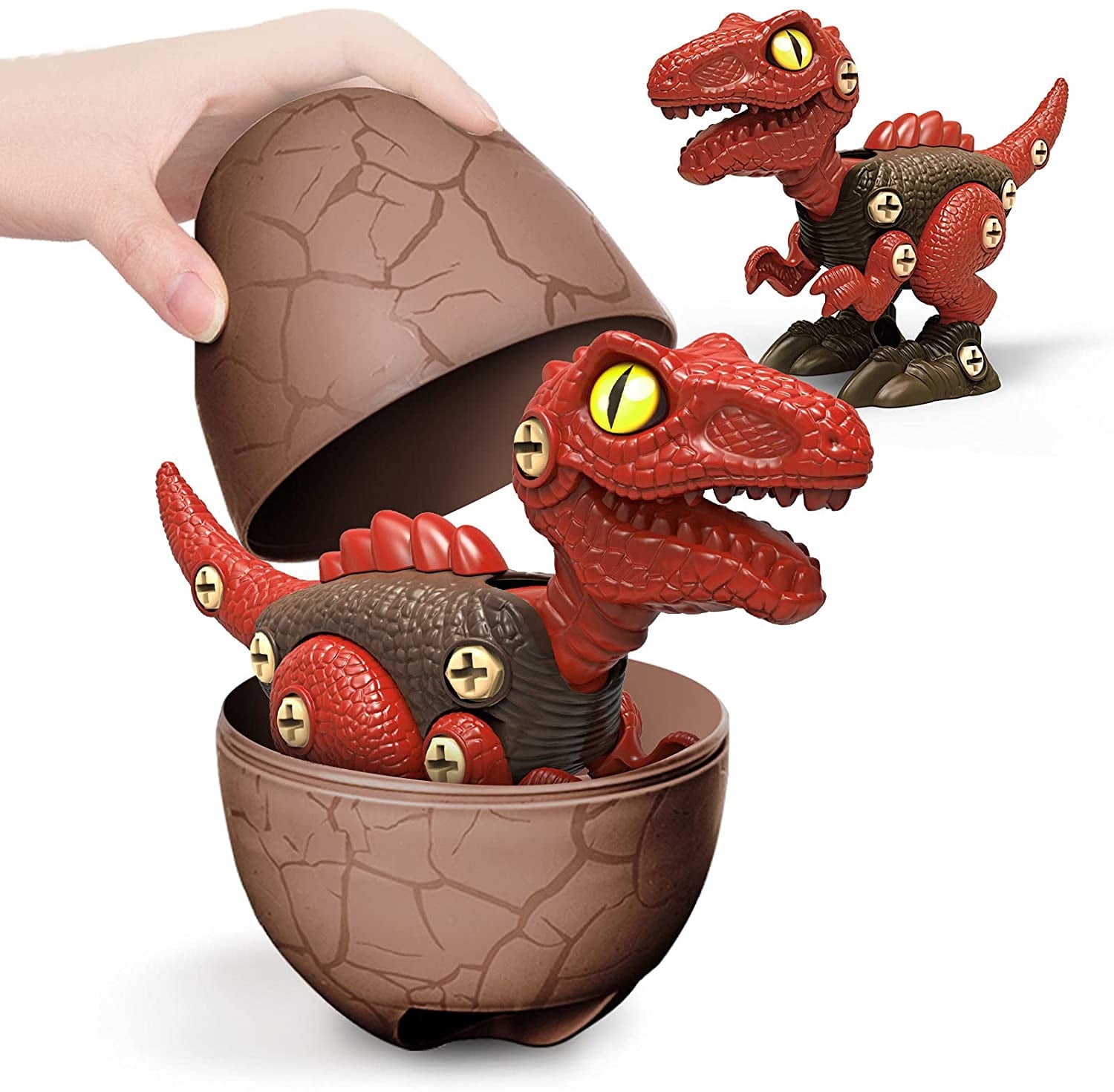 LNKOO Dinosaur Toys for 3 4 5 6 7 Year Old Boys Take Apart Dinosaur ...
